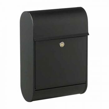 Brievenbus Allux 8900 zwart